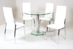 Rexa Clear Dining Table