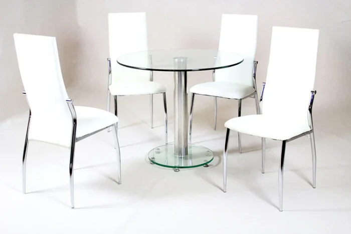 Rexa Clear Dining Table