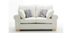 Cambridge Grey Fabric 3+2 Sofa Set Full Back Cushions