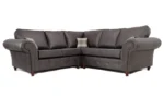 Oakland Corner Sofa Charcoal