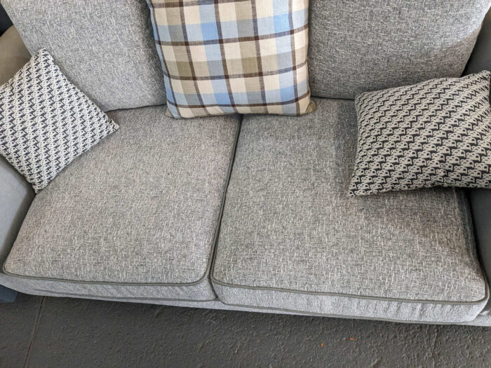 Cambridge Premium Clayton Fabric Sofa Set Scatter Cushions