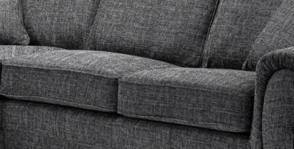 Wilcot Grey Fabric Corner Sofa