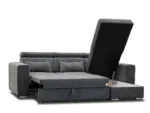 Chiswick Kensington Grey Universal Storage Sofa Bed