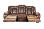 Paris Premium Leather Recliner 3+2 Seater Sofa Set With Cup Holders