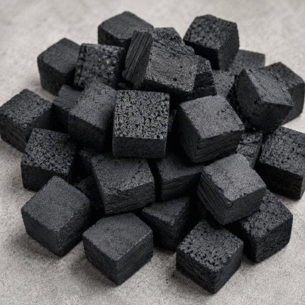Premium Coconut Charcoal Briquettes Cube 10 KG – Best Quality