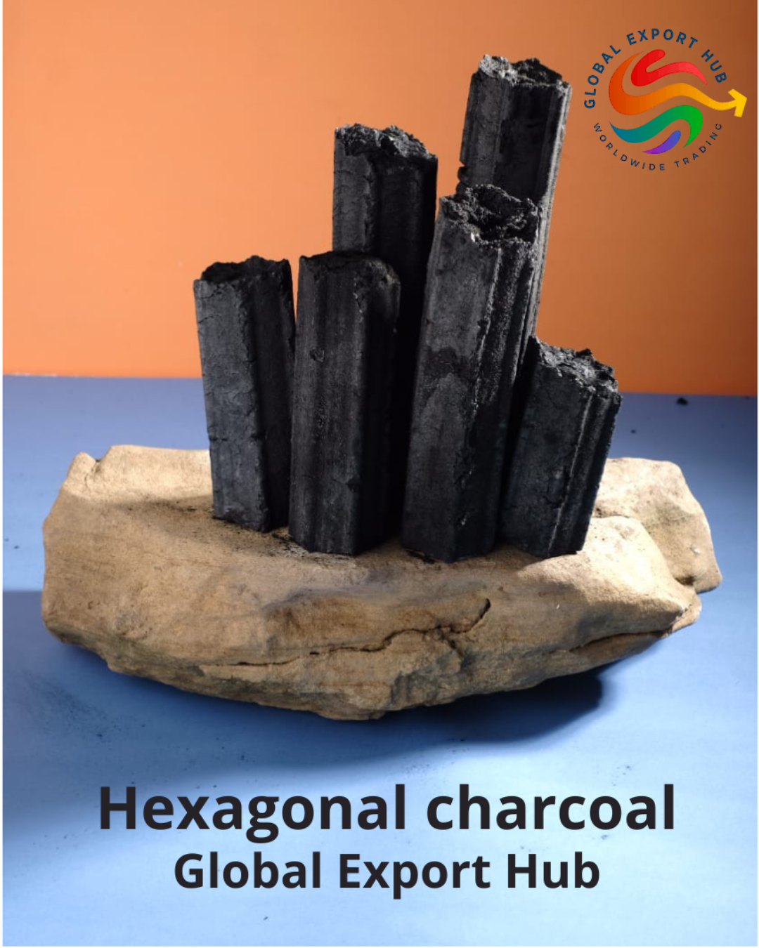 Hexagonal Charcoal Longer Burn